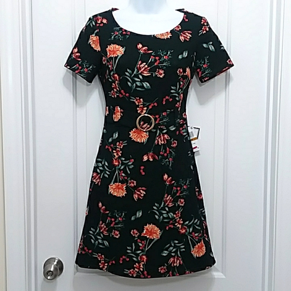 B Darlin Floral Dress
